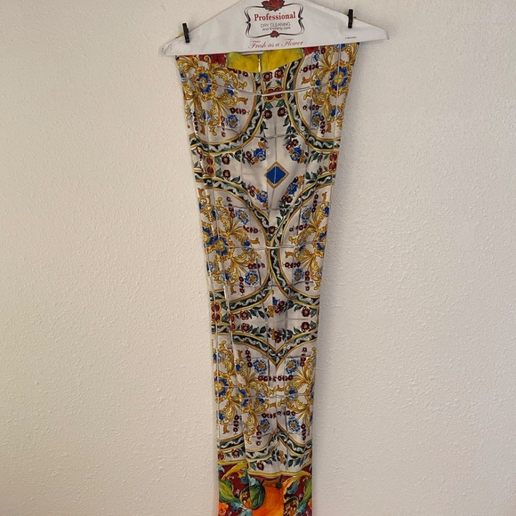 Dolce & Gabbana Silk Trousers - Picture 5 of 14